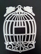 Pretty bird cage cutting die set house and birds metal dies UK Seller Fast Post