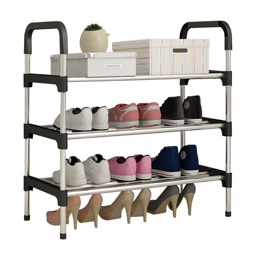 Tier metal shoe - metal, storage