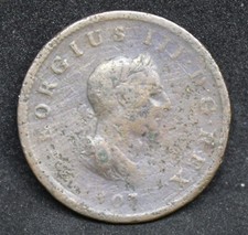 1807 Great Britain Half Penny
