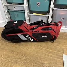 PING Hoofer G410 Golf Bag, 5-way, Dual Strap, Hood, good condition, NO LEGS!