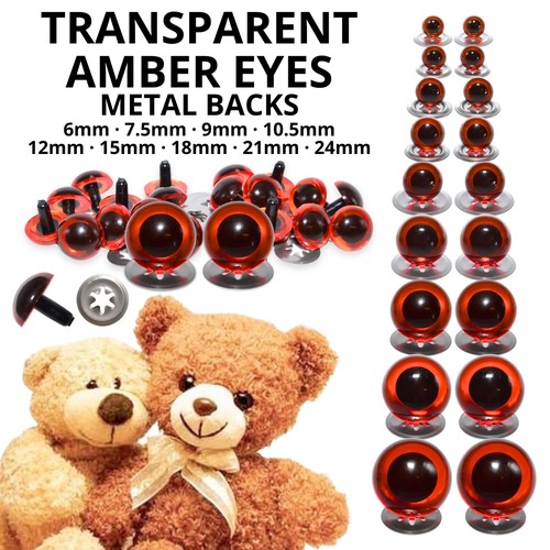 Amber crystal transparent - transparent, eyes