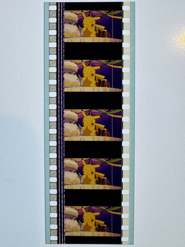 Pikachu 35mm film cell - film, strip