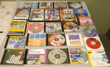 Vintage PC  and PDA Magazine Games & Utilities CD /DVD Discs