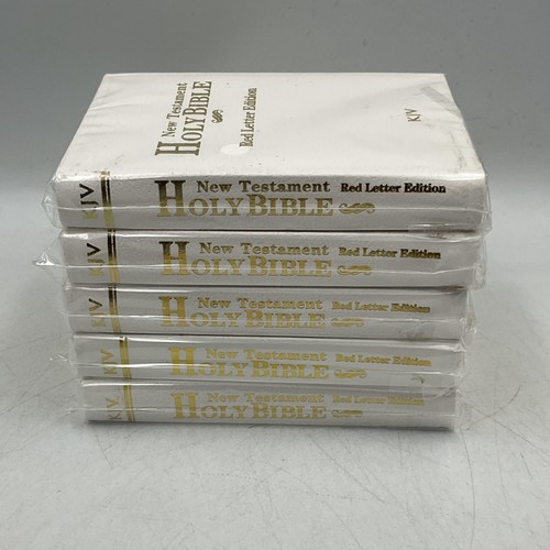 Lot new testament holy bible - 5,