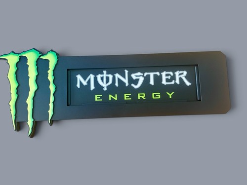 Monster energy bar window - bar,