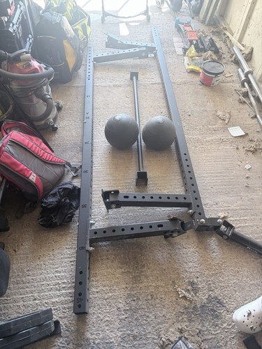 Wall mounted folding squat