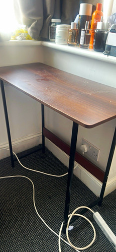 Brown dark wood effect - brown,