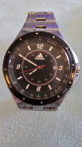 Adidas mens watch large - watch, black