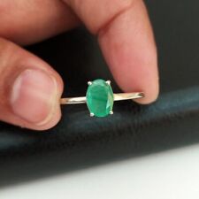 Natural Zambian Emerald 925