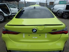 2021 BMW M4 COMPETITION G82 TAILGATE BOOTLID ZESTY YELLOW WIHT CARBON SPOILER