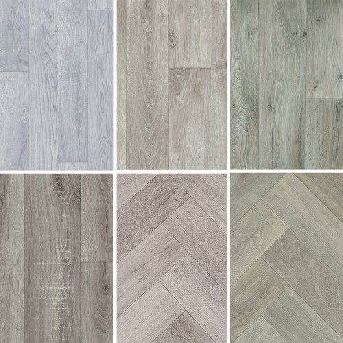 Grey wood vinyl - grey,