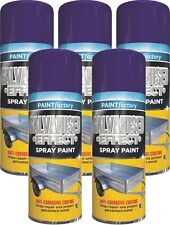 5 x 400ml Galvanised Effect