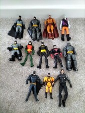Large Bundle Of Batman Figures & Friends Toys Children 12cm - 16cm High