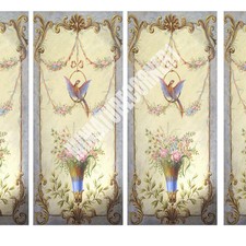 Dolls House Victorian Wall