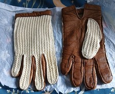 Vintage 1950-60 Leather And