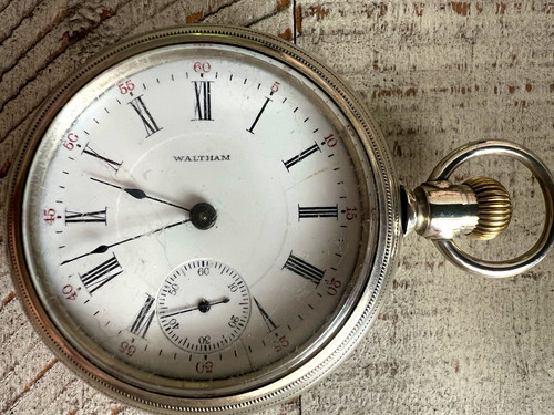 1906 waltham 18s 17j pocket - 17j,