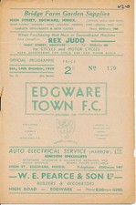 Edgware Town v Wembley (FA