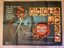 MURDER BY DECREE, QUAD POSTER