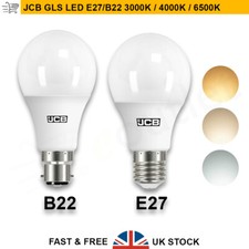 JCB GLS B22 E27 Light Bulbs Daylight 40w 60w 100w LED Globe Bayonet Screw