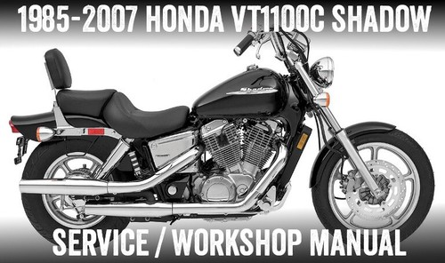 1985 2007 honda vt1100c vt100 - honda,