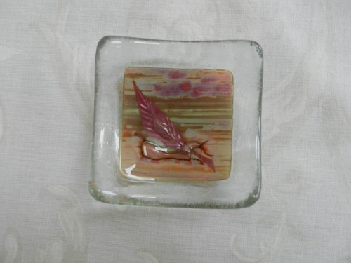 Downs glass leaf - jo,