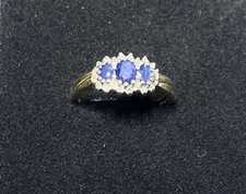 9ct Yellow Gold Diamond And