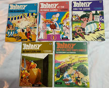 Asterix books x5 collection