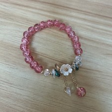 Beautiful Sparkle  Pink  Bead