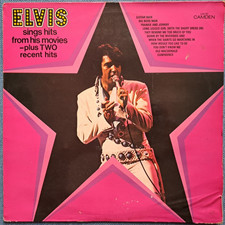 Elvis Presley Sings Hits From His Movies + 2 Recent 12" Vinyl LP RECORD ALBUM EX