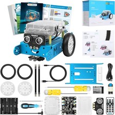 Robot Kit for Kids: Beginner Coding STEM with Scratch, Blocks & Arduino