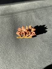 Antique Vintage Coral Flower