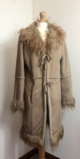 Y2K Faux Suede Faux Fur Boho