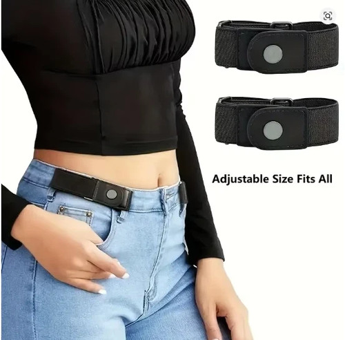 2pcs set buckle elastic - no,