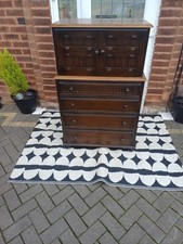 Vintage Priory Chest Of Drawers/Tallboy/Buffet Cupboard Can Deliver
