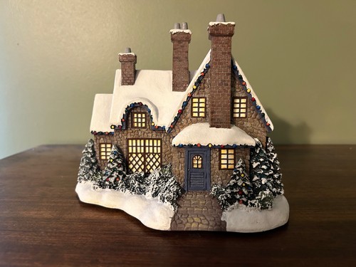 Thomas kinkade christmas at - kinkade,
