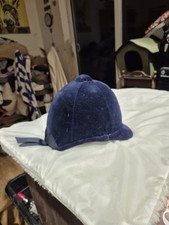 Navy Velvet High Crown Show