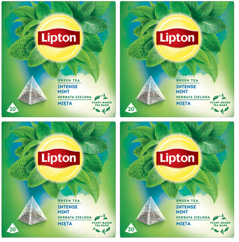 Lipton green tea intense - green,