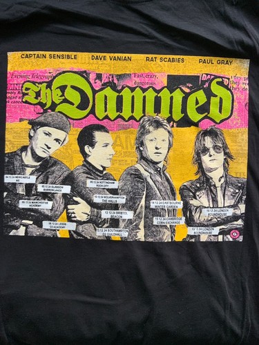The damned black shirt size - the, t-shirt