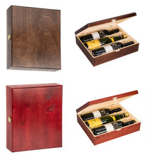 Triple Bottle  Wooden Luxury