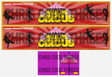 Code 3 Adhesive Vinyl Trailer Decal - Paulo's Circus - 1/50 1/76 1/148 1/87 1/64