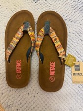 FATFACE FLIP FLOPS SANDALS BEACH SHOES SIZE 6.5