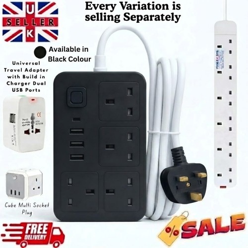 Surge protected extension lead - protected,