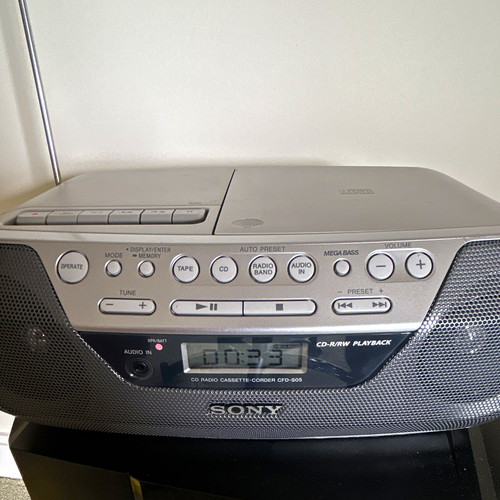 Sony cfd s05 portable - portable, radio