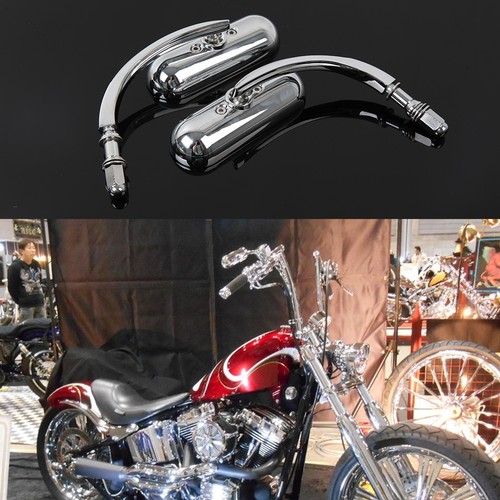Chrome motorcycle rearview - motorcycle,