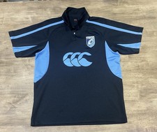 Cardiff Blues Retro Rugby Union Shirt, Size Medium, Good Used Condition