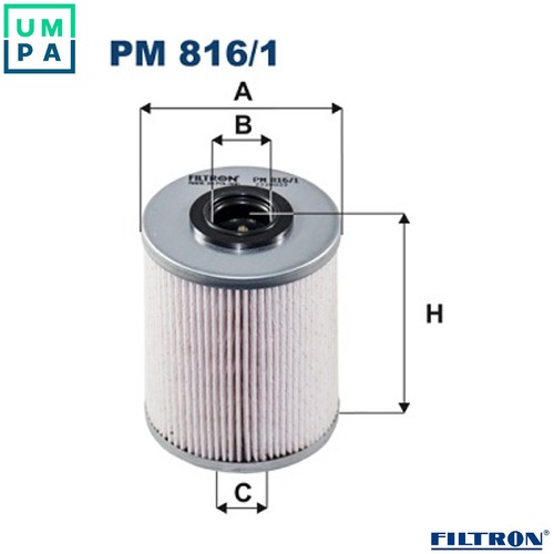 Fuel filter 816 for - filter,