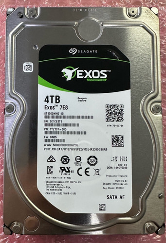 Seagate exos 7e8 st4000nm0115 - exos,