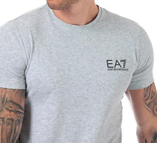 Emporio Armani EA7 Men's Casual Tee Cotton Crew Neck Short Sleeve Top
