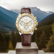 Hugo Boss Two Tone Men's Watch