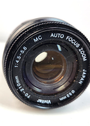 Vivitar 210mm zoom lens - vivitar,
